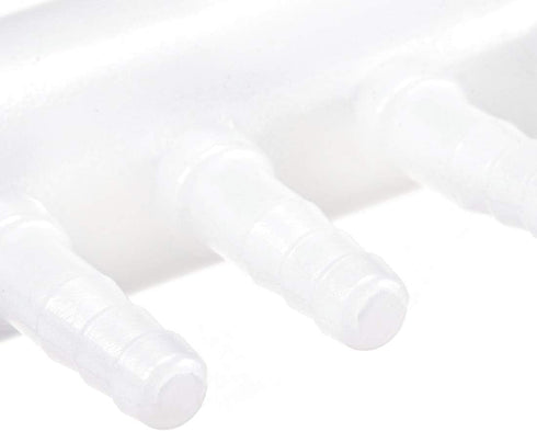 uxcell 8mm to 4mm 10 Way Aquarium Air Line Tubing Splitter Connector Fish Tank Plastic Air Flow Divider Oxygen Splitter Lever Valve 5pcs...