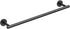 FORIOUS Towel Bar 14 Inch Center to Center, Matte Black Bathroom Towel Rack 304 Stainless Steel, Wall Mounted Towel Holder for Bathroom, includes ...