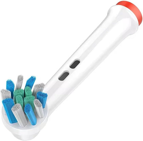 Electric Toothbrush Replacement Heads - Plaque Blast Pack of 8 - Superior Twisted Bristle Refills for Electric Toothbrushes - Family Oral Health E...