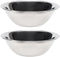 Vollrath (47935) Economy Mixing Bowls, Set of 2 (5-Quart, Stainless Steel)...