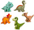 The Playful Dinosaur Collection by Dress It Up Buttons and Embellishments - 5 Pieces - Stomp, Chomp and Roar...