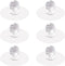 6 Pcs Clear Instant Cabinet Drawer Knobs Adhesive Push Pull Helper Crystal Drawer Pull Mini Handle Helper Self Stick Handle for Door Wardrobes...