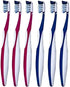 Oral-B Pro-Health All-in-One CrossAction Toothbrush, 35 Soft (Colors Vary) - Pack of 6...