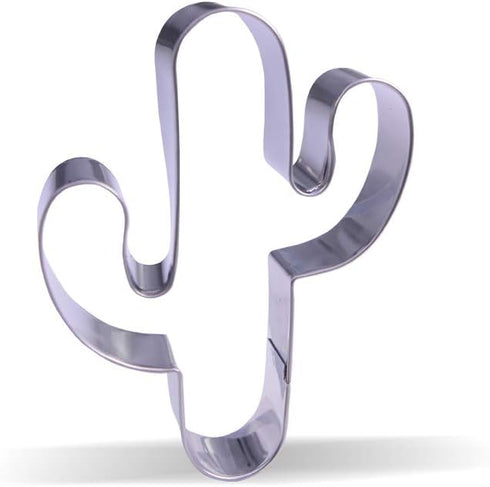3.8 inch Cactus Cookie Cutter - Stainless Steel...