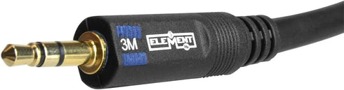 Element-Hz 3.5mm Mini Stereo to 3.5 Mini Stereo Cable (3 Meter)...