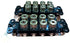 Black Speaker Wall Plate 16 Post for 8 Speakers and Color Coded for Home Theater System Dolby Audio Dolby Sound HDTV by Hookup.com....