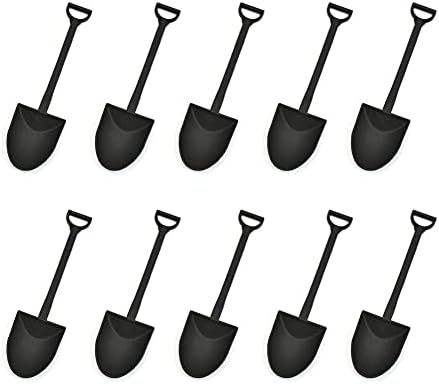 50PCS Plastic Mini Ice Cream Dessert Spoon Shovels Pudding Yogurt Spoons for Family or Party by Aliotech...