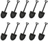 50PCS Plastic Mini Ice Cream Dessert Spoon Shovels Pudding Yogurt Spoons for Family or Party by Aliotech...
