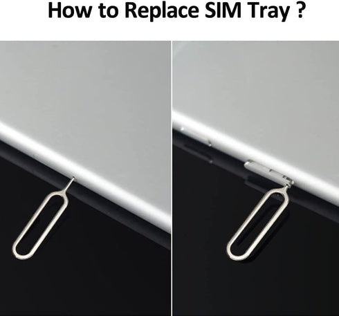 Silver Sim Card Tray Holder Compatible with iPhone X Sim Card Tray Slot Replacement...
