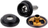 YMAISS 75pcs Fastener Screw Snaps Black,Marine Grade 3/8" Socket with Stainless Steel 5/8" Screw in Upholstery Snaps for Boat Canvas,Cover. Black ...