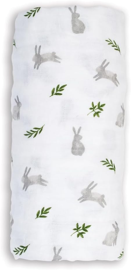 lulujo Baby Swaddle Blanket Unisex Softest 100% Cotton Muslin Swaddle Blanket Neutral Receiving Blanket for Girls & Boys| 40in x 40in| Baby Gift| ...