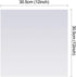 20 Pieces 6 mil 12 x 12 inch Blank Stencil Transparent Material Mylar Template Sheets for Stencils (6mil-20pcs)...