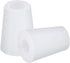 MECCANIXITY Silicone Rubber Tapered Plug 15mm to 20mm with Hole White for Powder Coating, Painting, Anodizing, Plating, Sandblasting, Laboratory U...
