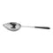 G.E.T. Enterprises 8 oz. Stainless Steel Solid Spoon with Cool-Grip Handle Dishwasher Safe Stainless Steel Serving Utensils Collection BSRIM-33 (P...