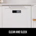 Gorilla Grip Clean and Dirty Dishwasher Magnet Sign, Optional Adhesive, Magnetic, Easy Read, Non-scratch, Heavy Duty Shutter Slide Magnets for Dis...