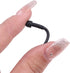 10 Pack Hair Scissor Rubber Silencer Replacement Bumper Barber Shears Stopper Hair Cutting Clipping Cutter OD 3MM Black Muffler Stick Buffer Bumpe...