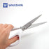 Scissors (737) - Multipurpose, Ultra Sharp Blade Shears, Softgrip, Stainless Steel Sewing, Comfort TPR Grip, Crafting Scissors for Office and Home...