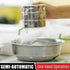 2.5 Cup Flour Sifter, Semi Automatic Small Baking Sieve, Stainless Steel, Fine Mesh Sieve Flour Duster...