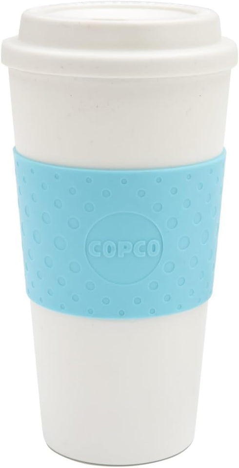 Copco Acadia 16 oz Travel Mug - Insulated Reusable Coffee Tumbler with Double-Walled Plastic, Leak-Proof Lid, BPA-Free - Portable Mug for Hot & Co...