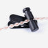Headset Wire Clip for Earphone Wire, Fixed Cable on The Clothes, 2 Pcs Black Clips for Most Headset Wire...