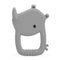 Loulou Lollipop Wild Silicone Baby Teether - Rhino Grey...