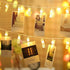 20 LED Photo Clip Starry Lights with Remote LED Fairy Twinkle Lights Home Festival Decor Lights for Christmas Party Halloween Thanksgiving Wedding...