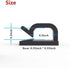 Cable Clips 60pcs with Strong Adhesive Tapes,Wire Holder Organizer Cord Management for Car, Office and Home (Black- CC05(60PCS))...