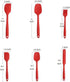 Spatula Kitchen Utensils - 6 Pieces Silicone Spatula Set Heat Resistant, Cooking Utensils Food Grade Rubber Spatulas for Nonstick Cookware Kitchen...