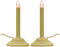 GOOTHY 1 Light Electric Window Candles, 2 Pack Christmas Candle Lights with 4 C7 Clear Bulbs(2 Spare), Plug in Electric Candles for Window Christm...