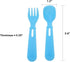 Toddler Kids Feeding Utensil Spoon and Fork Set, Set of 4 (8 Utensils Total) Compatible with Munchkin Lunch Bento Box Replacement (Boy), AG001...