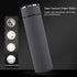 Fdit Stainless Steel Vacuum Water Bottle Tea Coffee Leak Car Office Cups(grey)...