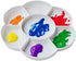 2pcs Paint Pallet, 6.5" Plastic Paint Tray Reusable Flower Paint Palette for Kids Acrylic Watercolor Oil Painting Color Mixing DIY Art Craft, Easy...