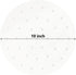 10 Inches Bamboo Steamer Liner, 50 PCS Round Air Fryer Parchment Paper with Holes for Air Fryer, White Non-Stick Steamer Liners...