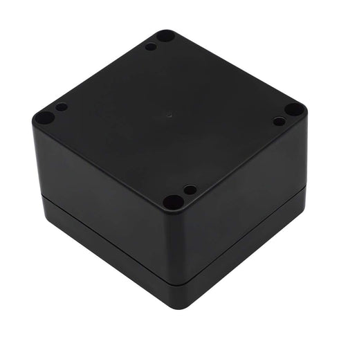 LeMotech Junction Box IP65 Waterproof Project Box Dustproof ABS Plastic Electrical Boxes Universal Enclosure for Electronic Black 3.29x 3.19x 2.2 ...