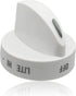Reyhoar Range Surface Burner Knob Replacement Part 316442512 Compatible with Frigidaire & Kenmore & Sears Range Oven - Replaces PS2332410, AP4327159, FRG316442512, 1 Pcs, White
