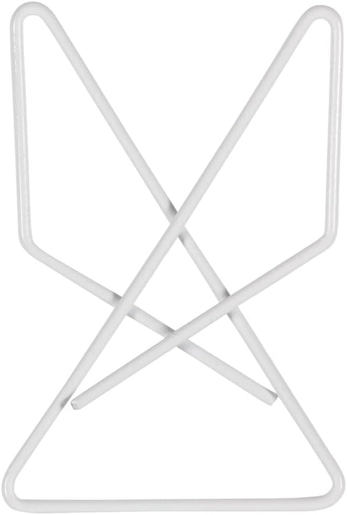 JAM PAPER Colorful Butterfly Clips - White Paper Clamps - 15/Pack...