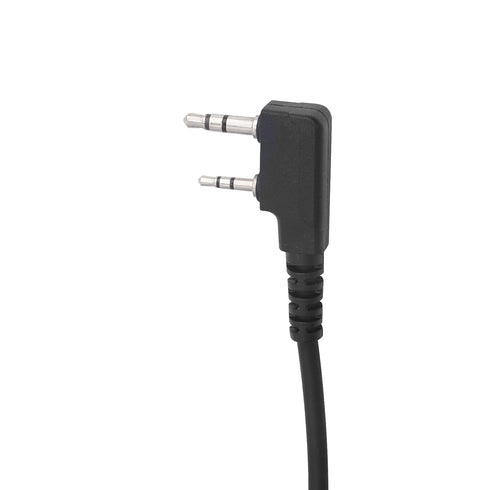 2 Pin K1 Plug to 3.5mm Female Headset Walkie Talkie Earpiece Adapter Compatible with Baofeng Retevis uv5r 888d RT22 RT21 RT27 RT7 H-777 H777S RT18...