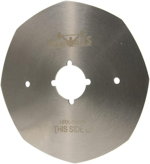 Replacement Round Blade Knife for the Hercules HRK-100 & the RK-BAT-100 Electric 5-Speed Rotary Fabric Cutters...
