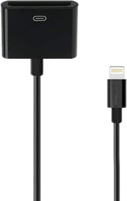 Apple Lightning to 30-Pin Adapter?MFi Certified 8 Pin Male to 30 Pin Female Converter with iPhone Charger Cable Cord Compatible iPhone 13 12 11 X ...
