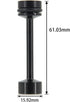 LS Engine Billet Aluminum Oil Diverter Barbell Fits GM Gen III & IV LS Engines LS1 LS2 LS3 LS6 LS7 LS9 LQ4 LQ9 4.8L 5.3L 6.0L 6.2L Black...