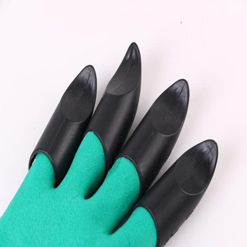 2 Pairs Garden Gloves with Claws for Women and Men Both Hands Gardening Work Gloves Garden Gloves Yard Work Safe Gloves for Easy Digging Planting...