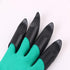 2 Pairs Garden Gloves with Claws for Women and Men Both Hands Gardening Work Gloves Garden Gloves Yard Work Safe Gloves for Easy Digging Planting...