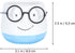Indoor Planters 2pcs Planter Pot Eyeglasses Design Flower Pot Ceramic Nursery Floweprot Root Control Flower Container for Office Windowsill Outdoo...