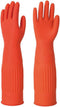2 Pair, Extra-long 17.5" Latex Gloves, Chemical Resistant Gloves Reusable, Waterproof Gloves, Long Latex Gloves, Latex Gloves for Women And Men...