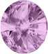 6-pcs 12mm Austria Crystal 1122 Rivoli Button with Shank, SW-1122BT (Light Amethyst)...