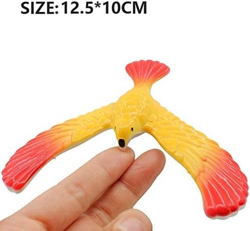 Balance Bird Gravity Bird with Pyramid Combination Set Balancing Bird Center of Gravity Physics Toy, The Perfect Gadget Gift for Children and Teac...