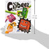BLUE ORANGE GAMES Cubeez Original Matching Face Changing Expression Puzzle Race with Wooden Cubes, 1 to 4 Players, Ages 6+...