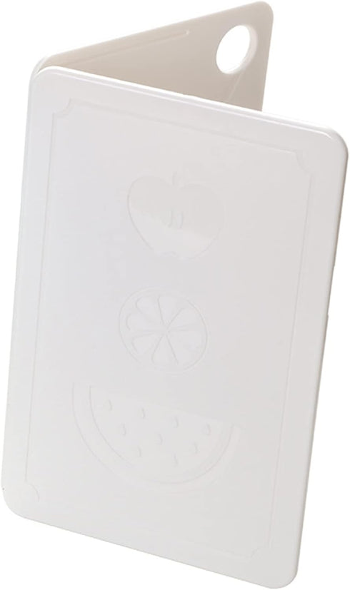 Cutting Board, Plastic Fruit Chopping Board For Outdoor Picnic Camping Foldable Kitchen Cutting Board Portable (Nordic Rice White 20x12.5x0.8cm)...