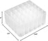 2 Pack 30-Slot Art Markers Pen Holder Desk Stand Organizer Storage Tray Marker Empty Storage Pack(Clear)...