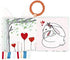 Kaloo My First Cloth Activity Book - The Rabbit in Love - Ages 0+ - K962781...